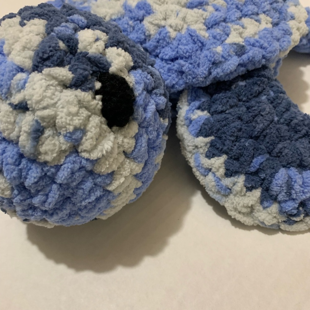 Sea Turtle Nursery Room Decor Soft Plushie Sea Turtle Handmade Crocheted - Picture 7 of 14